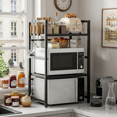 2 micro ondes sur etagere micro onde près fenêtre