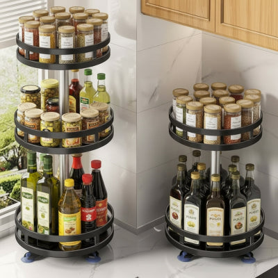 Deux rangement epices en coin à 90 degrés