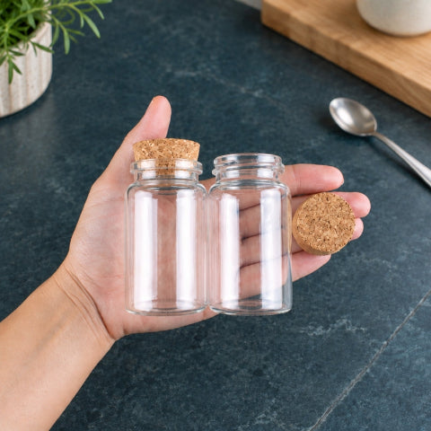 Lot de 2 bocal à épices de 120 ml