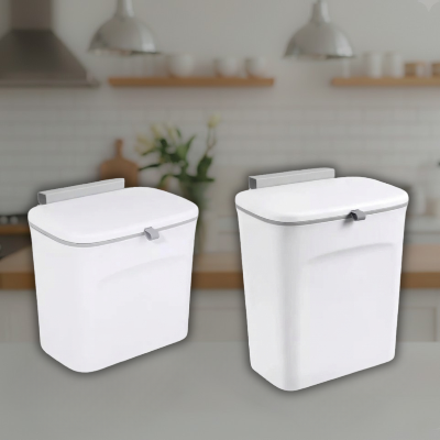 Poubelle cuisine sous évier en deux formats