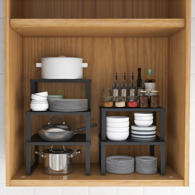 Trois formats de étagère cuisine sur pied dans armoire