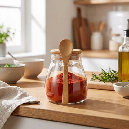 bocal à épices de 350 ml sur un comptoir