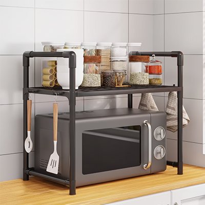 Etagere pour micro onde sur petit comptoir
