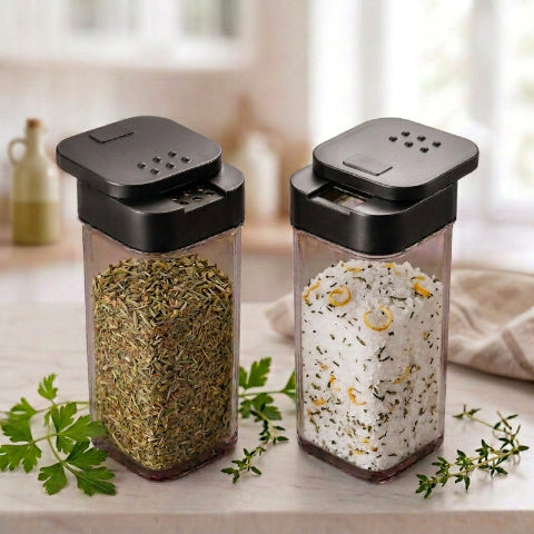 pots a epices avec 2 types d'ouvetures