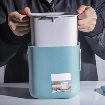 poubelle cuisine avec panier facile utilisation