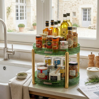 ranges epices vert à 2 niveaux